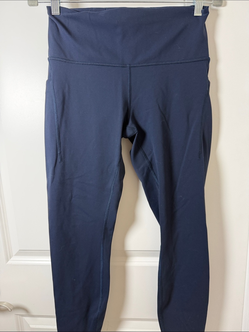 lululemon athletica navy logo pullover